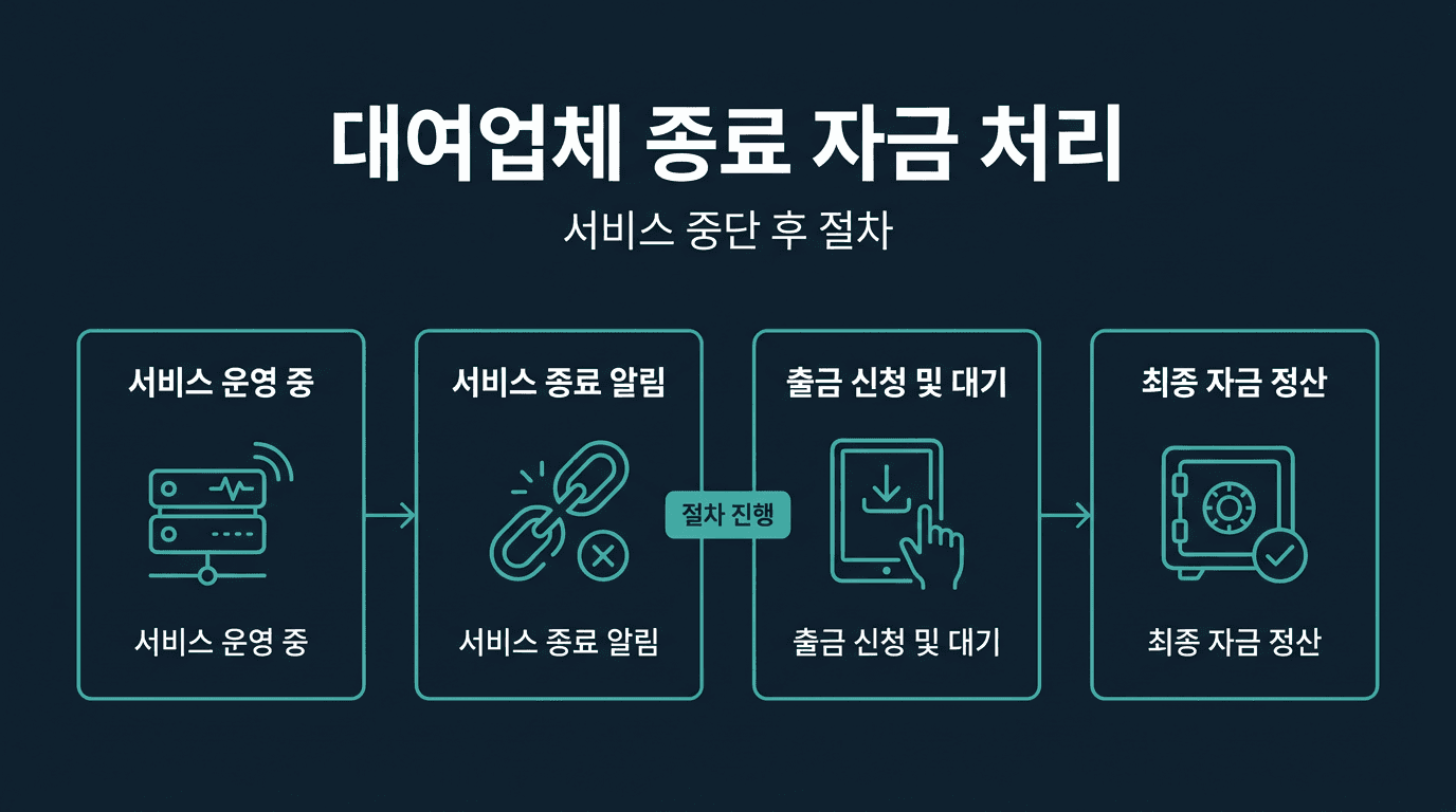 [ 해외선물 대여업체 ] 서비스 종료 시 자금 처리