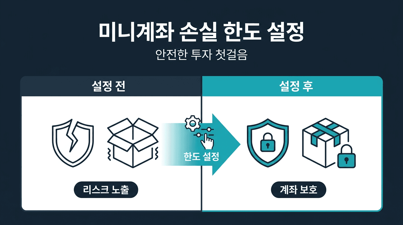 해외선물 미니계좌 하루 손실 한도 정하는 법