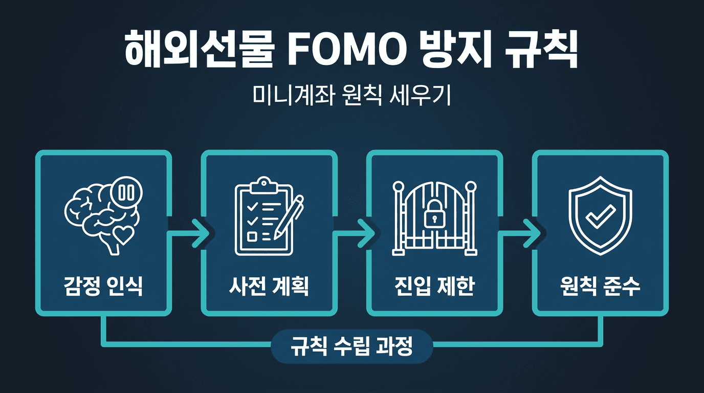 해외선물 미니계좌 FOMO 진입을 막는 규칙 만들기