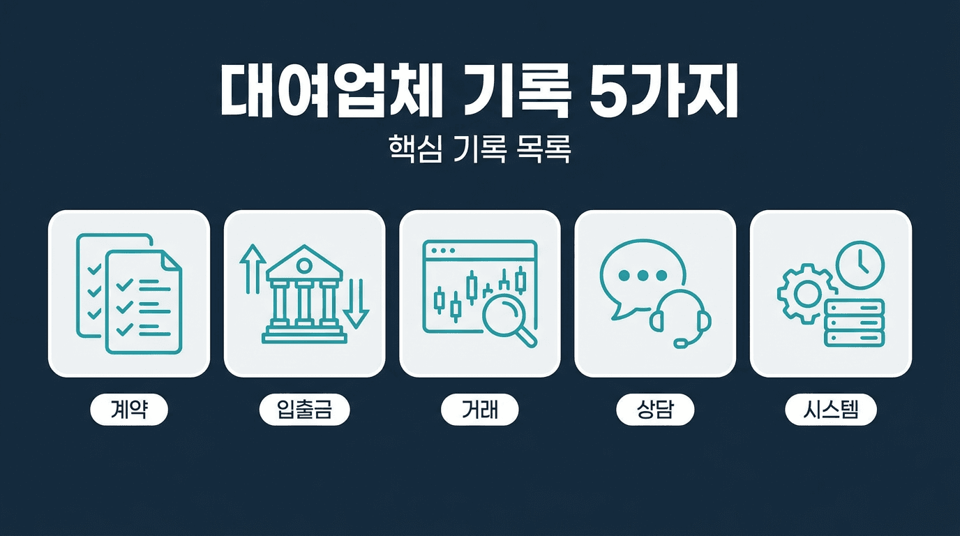 [ 해외선물 대여업체 ] 이용 중 기록해야 할 5가지