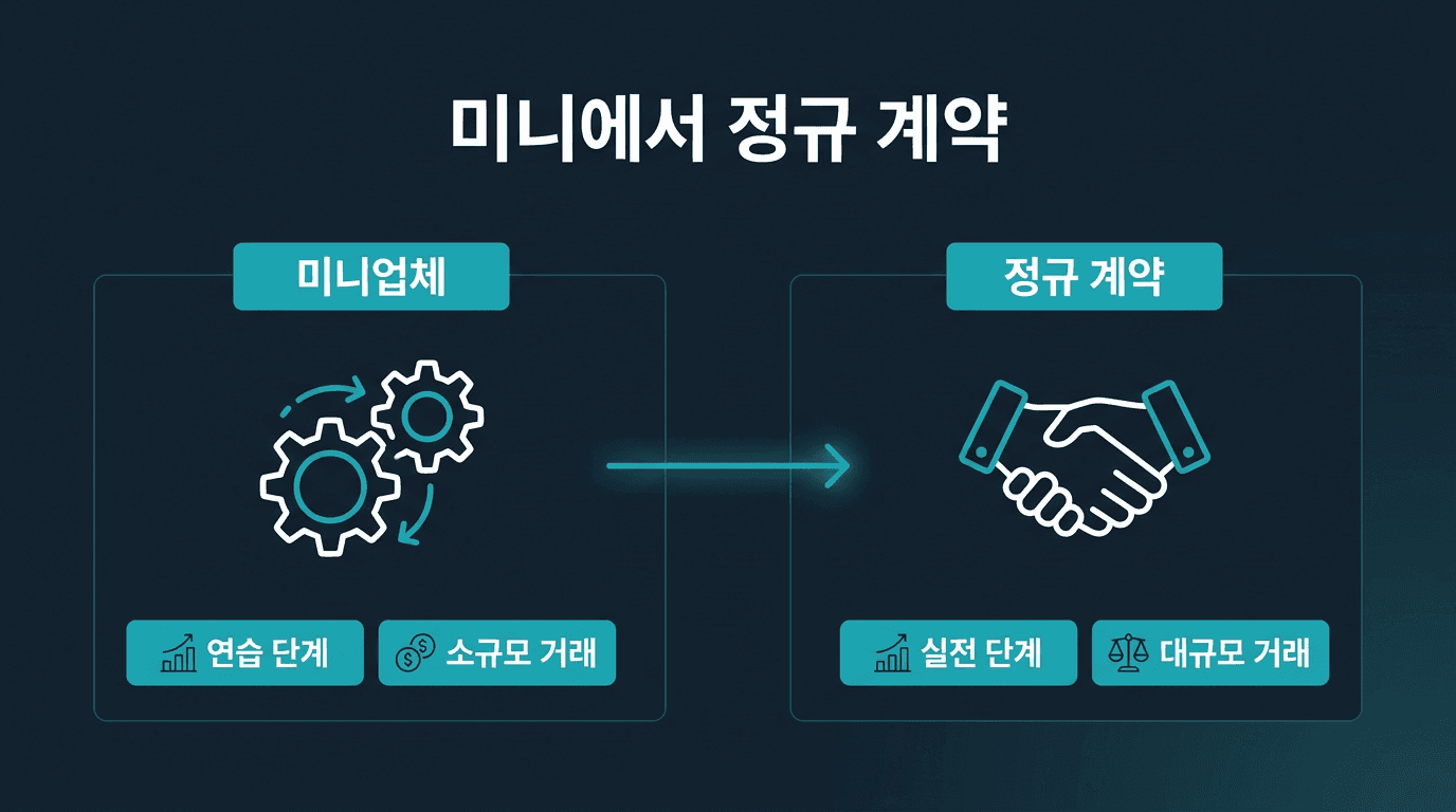 [ 해외선물 미니업체 ] 정규 계약으로 넘어가는 판단 기준