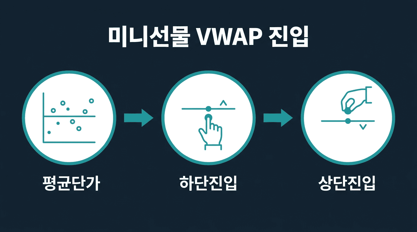 해외선물 미니계좌 VWAP 기준으로 진입 위치 잡기