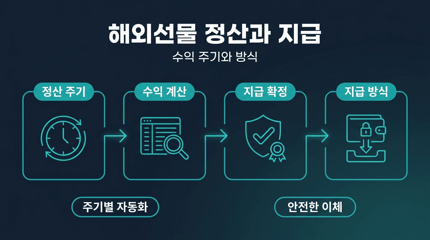 해외선물 대여계좌 수익 정산 주기와 지급 방식