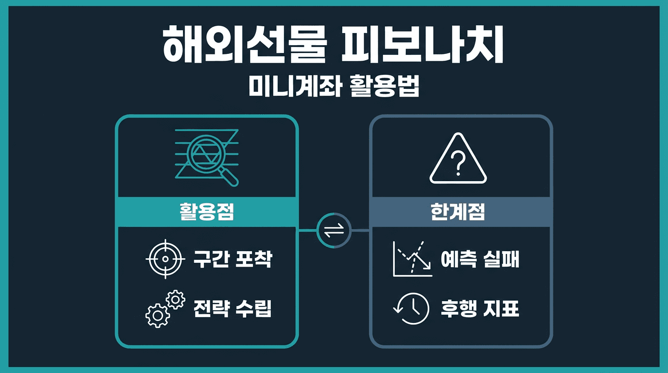해외선물 미니계좌 피보나치 되돌림 활용과 한계