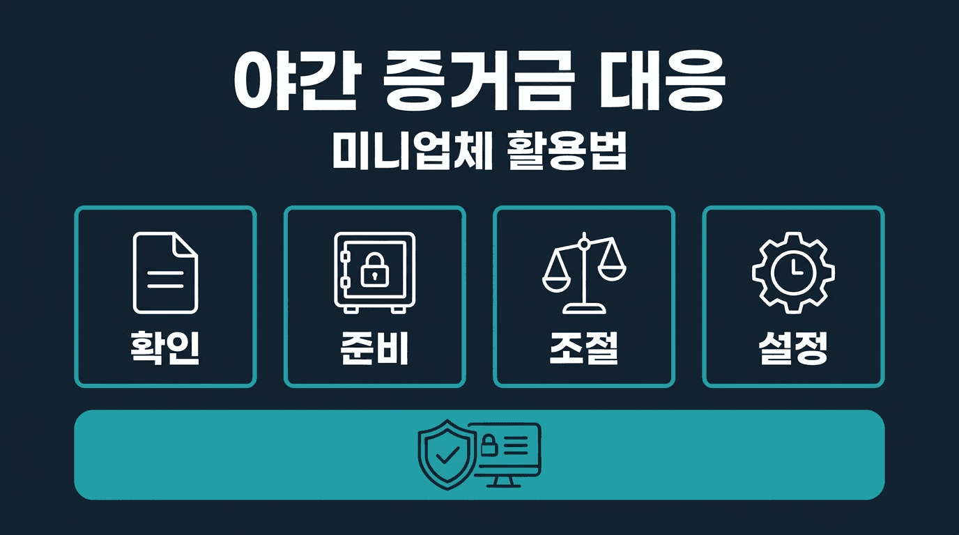 [ 해외선물 미니업체 ] 야간 증거금 변동 대응 방법