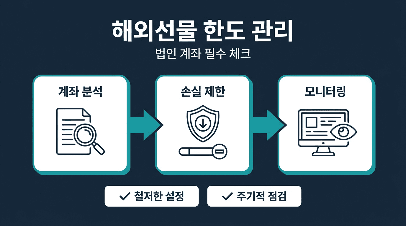 해외선물 법인계좌 리스크 한도 설정 방법