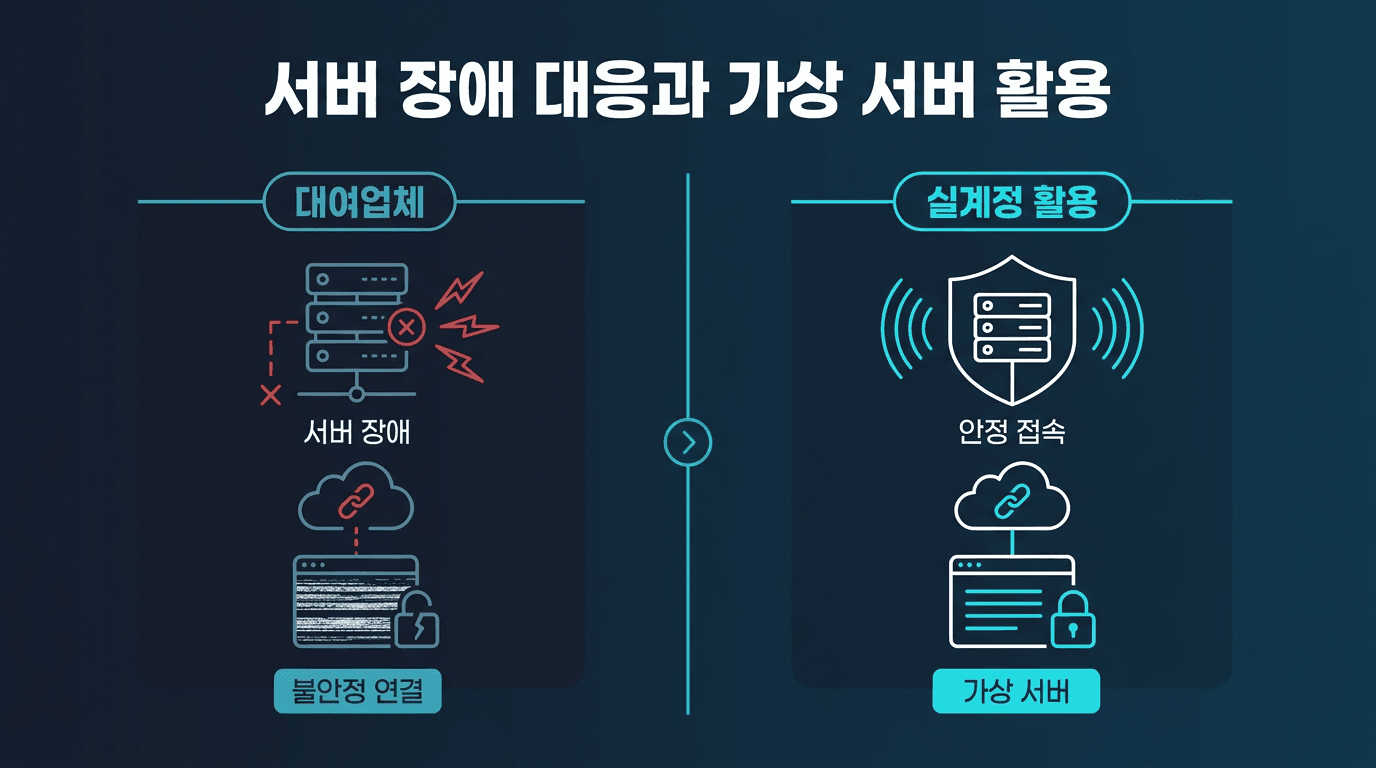 해외선물 대여업체 서버 장애 대응과 실계정 VPS 활용