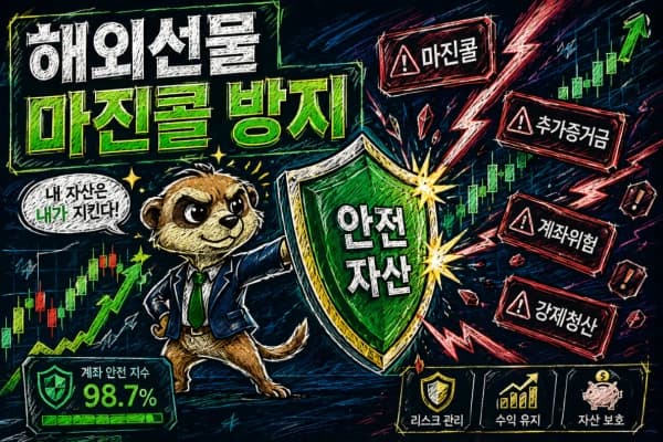 [해외선물레버리지 2탄] 마진콜 방지! 강제청산 없이 수익 극대화하는 실전 매매법