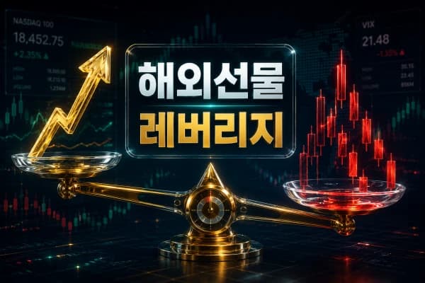 [해외선물레버리지 1탄] 양날의 검? 초보자를 위한 구조와 효과 완벽 정리