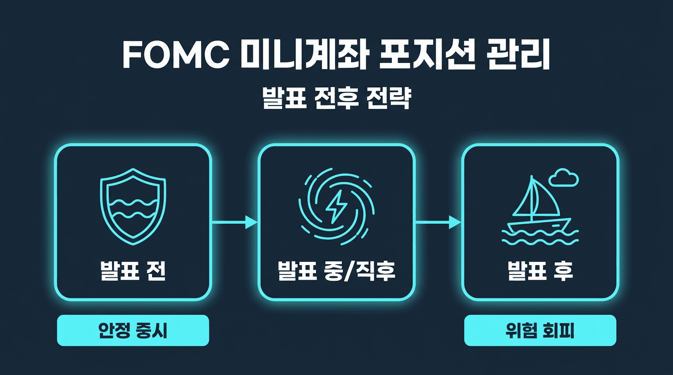 해외선물 미니계좌 FOMC 발표 전후 포지션 관리