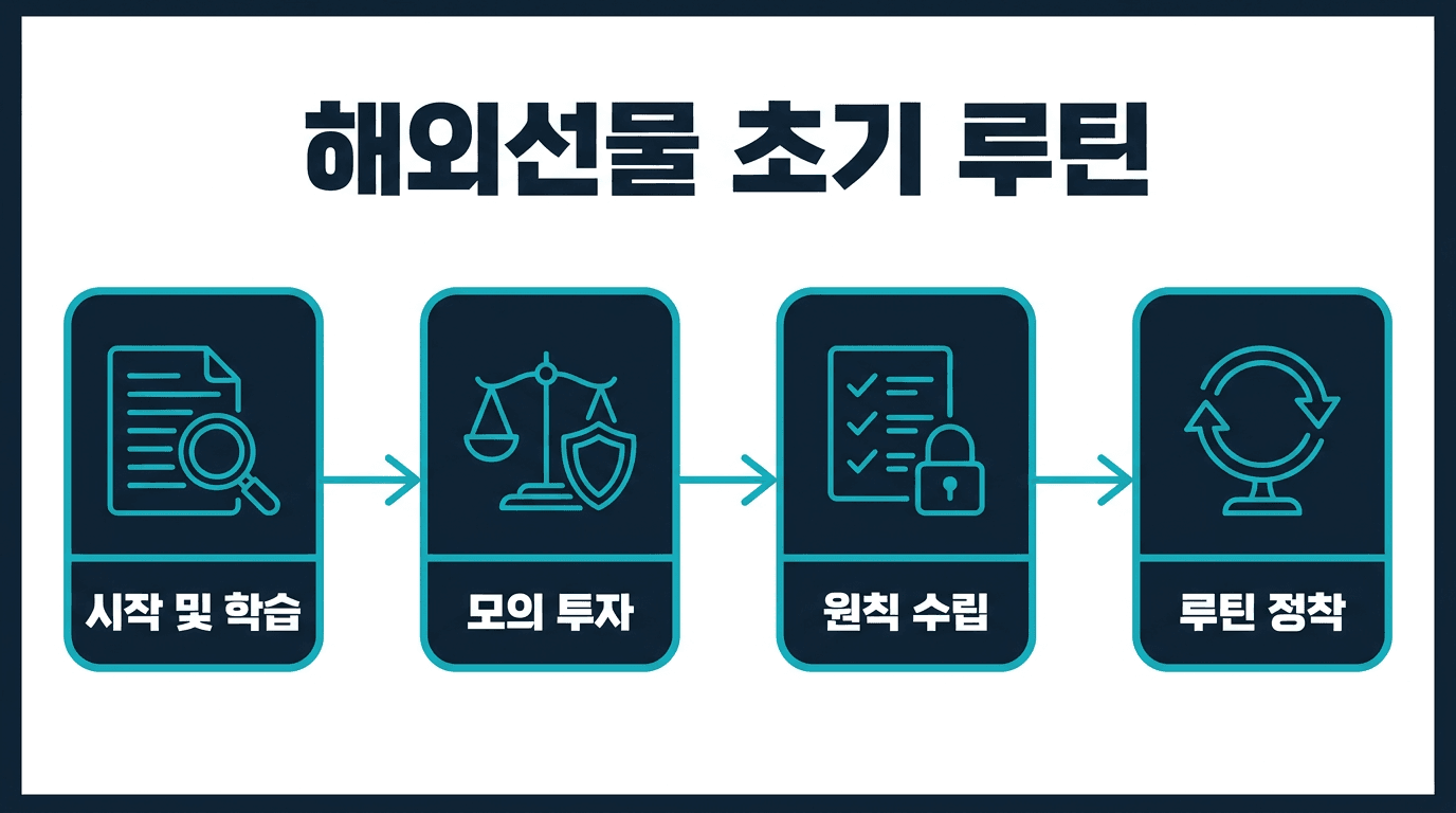 해외선물 대여계좌 첫 30일 매매 루틴 만들기