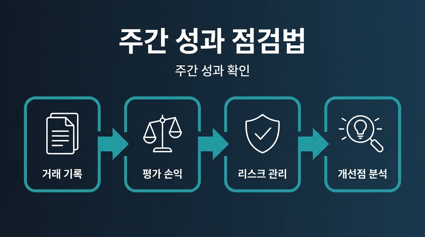 해외선물 미니계좌 주간 성과 점검 방법