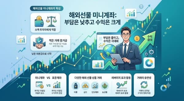 해외선물 미니계좌 활용 전략 및 안전한 매매 가이드