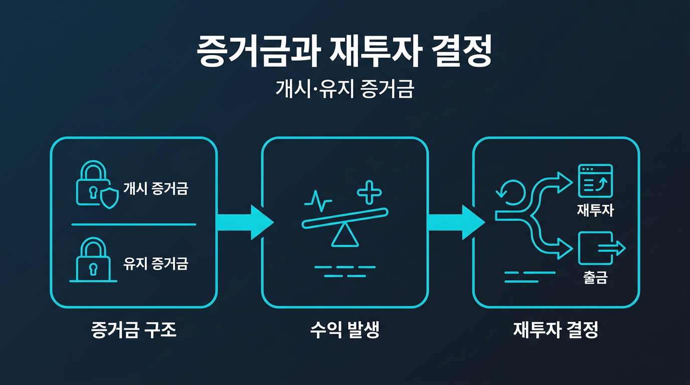 증거금 구조는 재투자 결정에 어떤 영향을 주는가? 설명 이미지