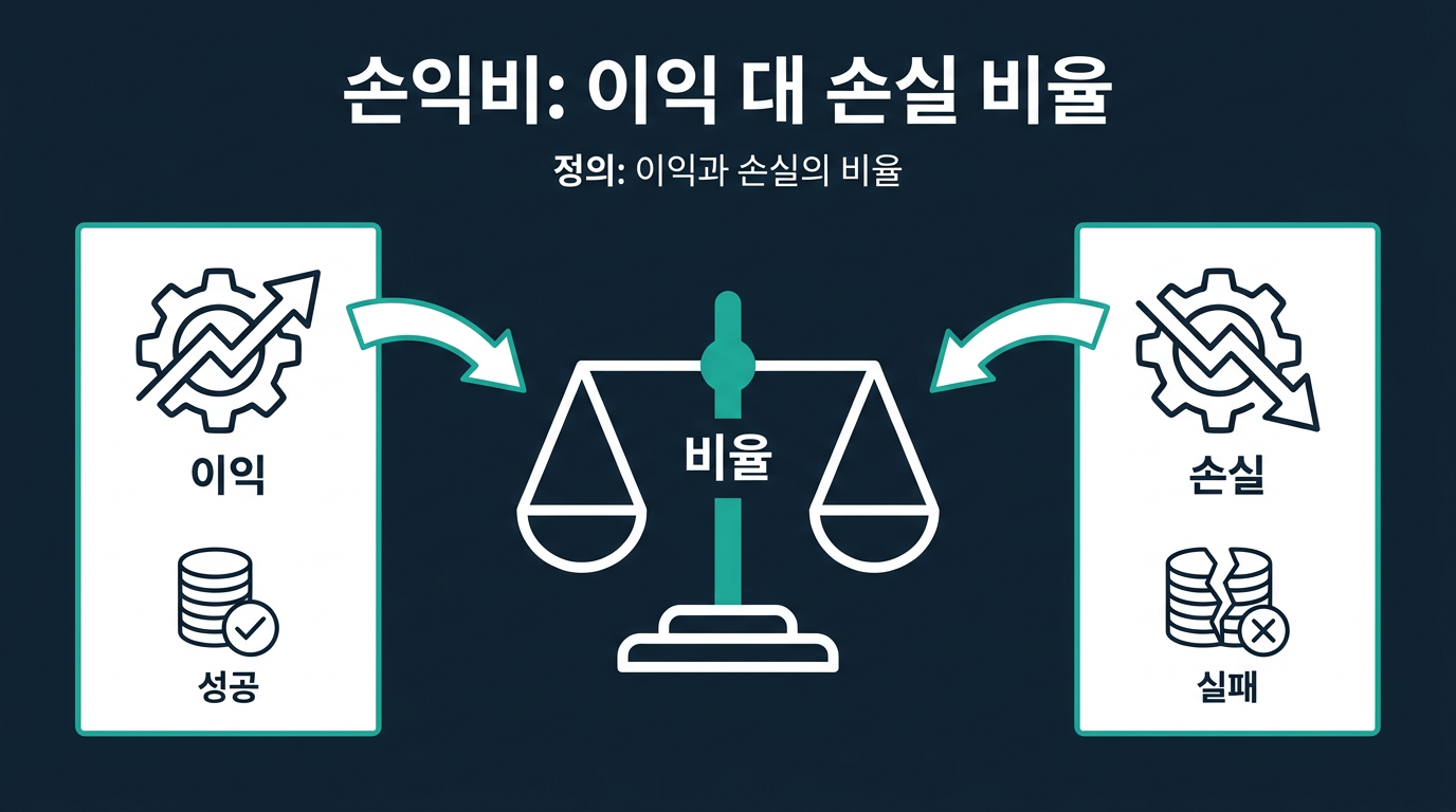 미니계좌에서 손익비는 정확히 무엇을 뜻하는가? 설명 이미지
