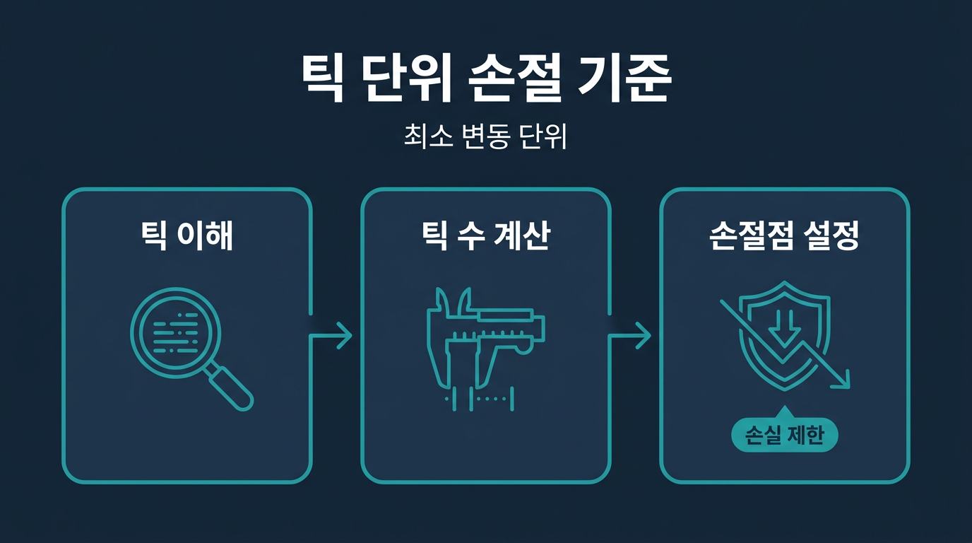 틱 단위 손절 기준이란 무엇인가? 설명 이미지