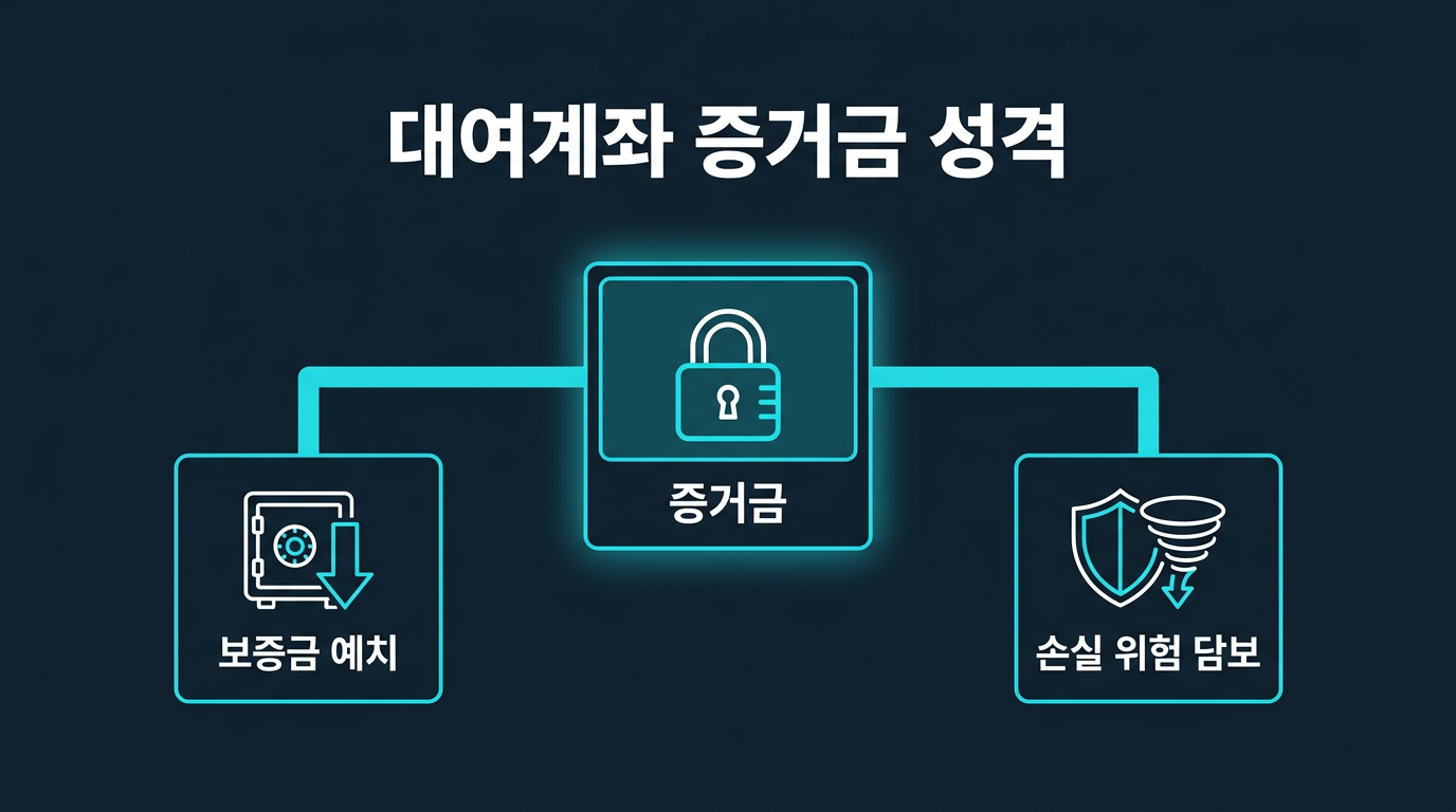 대여계좌 증거금 30만원은 정확히 어떤 돈인가? 설명 이미지