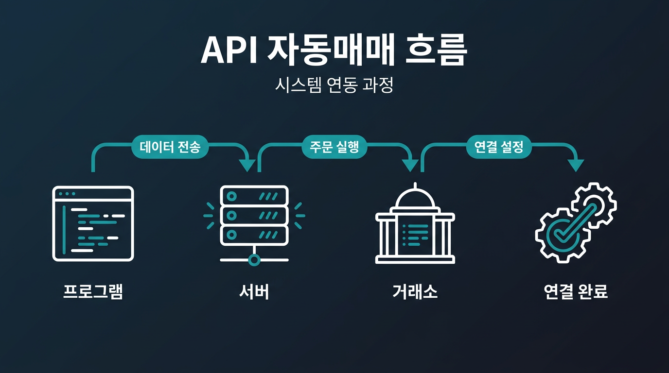해외선물 실계정 API 자동매매는 어떤 방식으로 이루어지나? 설명 이미지