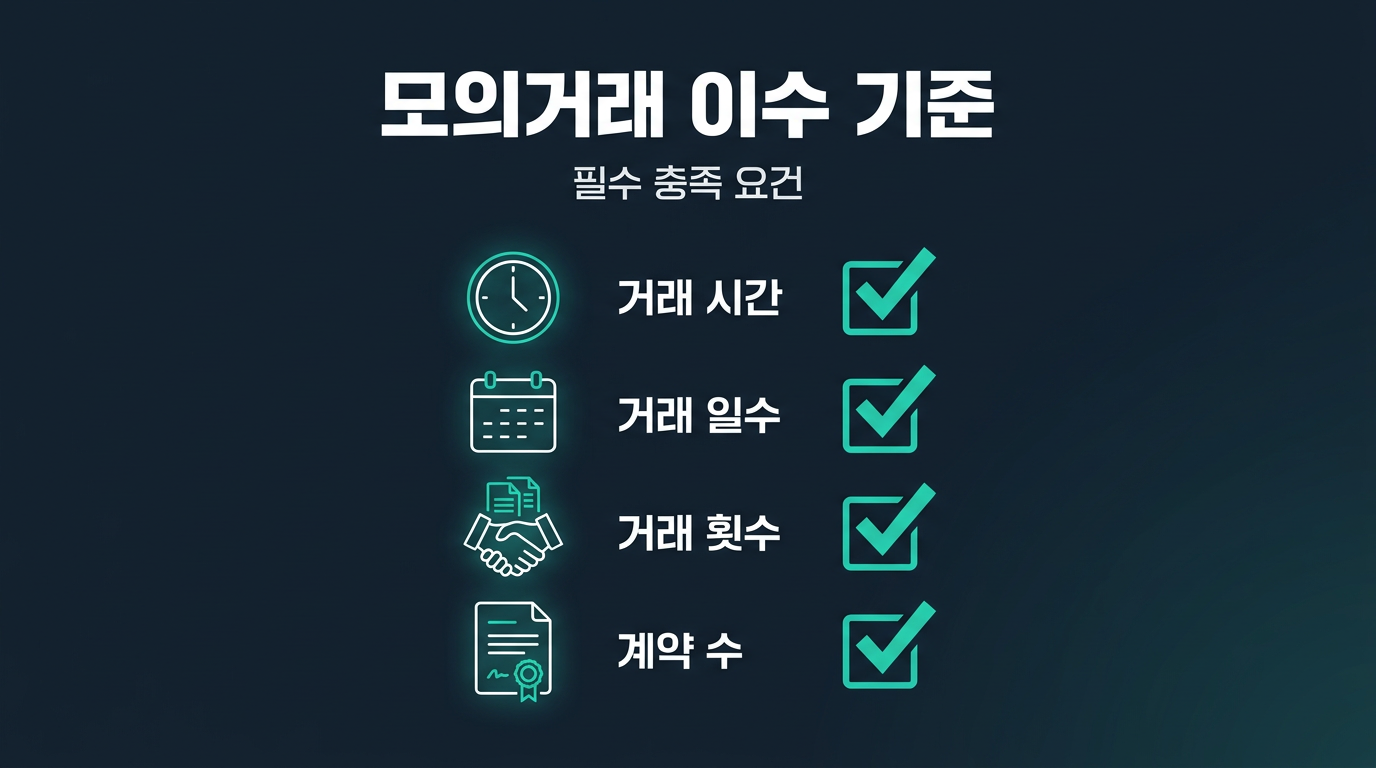 모의거래는 얼마나, 어떤 기준으로 이수해야 하나요? 설명 이미지