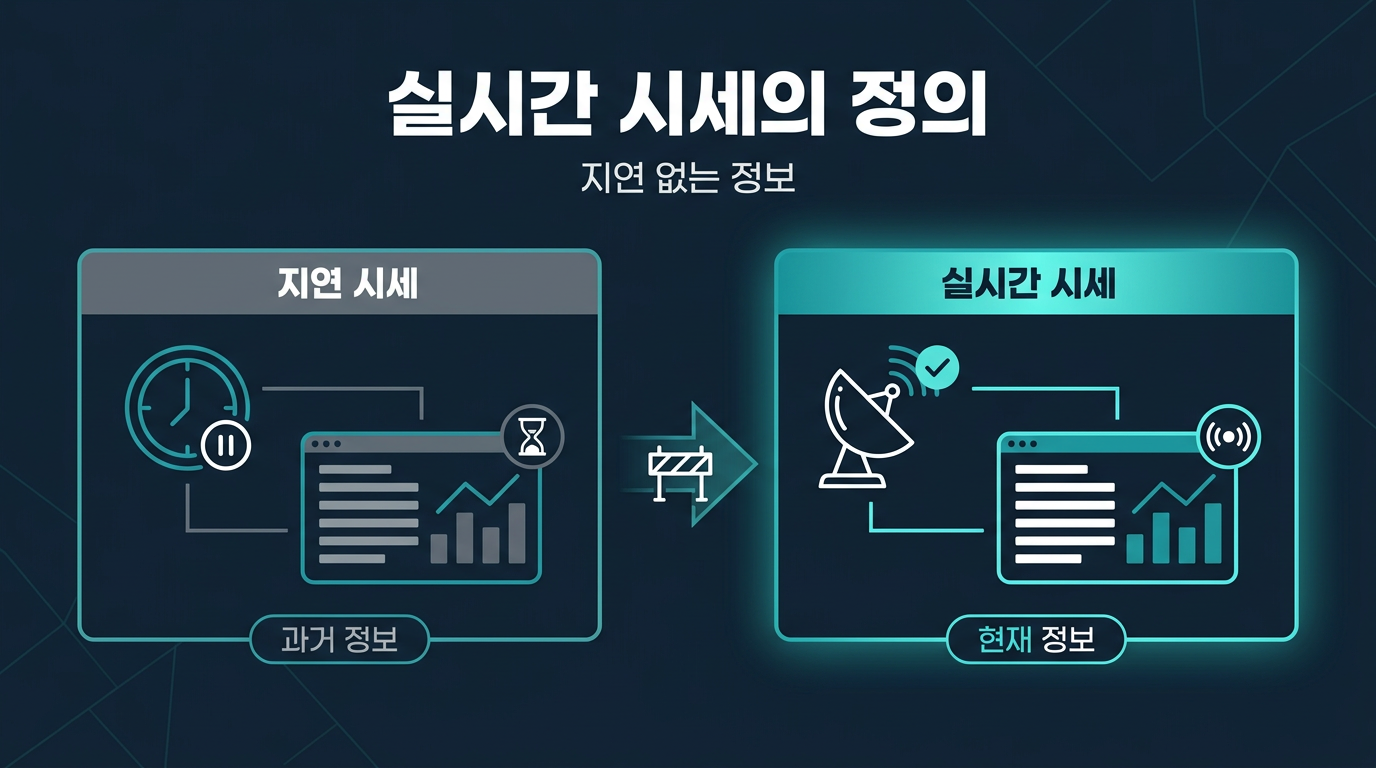 해외선물 실계정에서 CME 실시간 시세란 정확히 무엇인가요? 설명 이미지