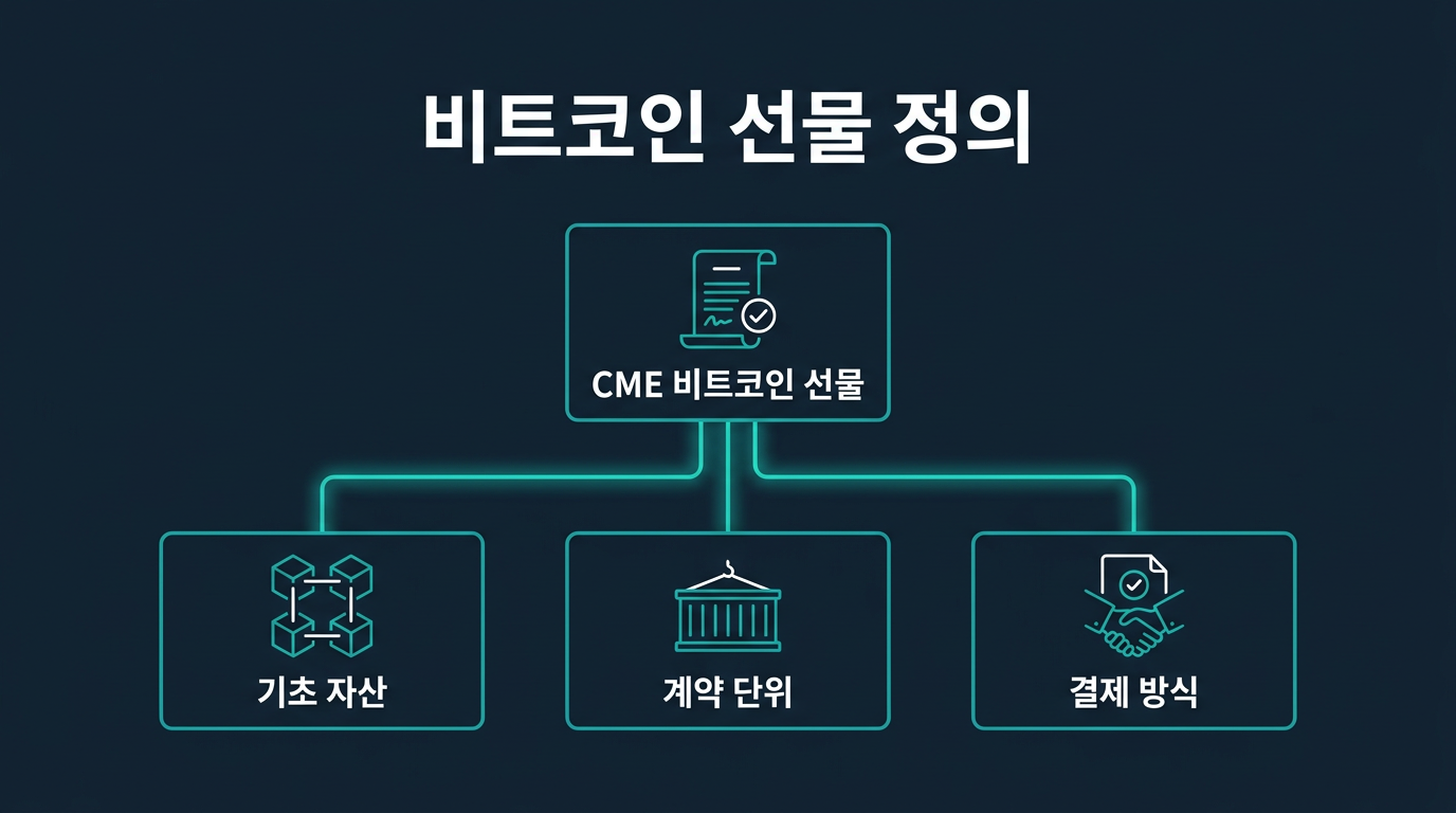 CME 비트코인 선물은 거래소에서 어떻게 정의되나요? 설명 이미지