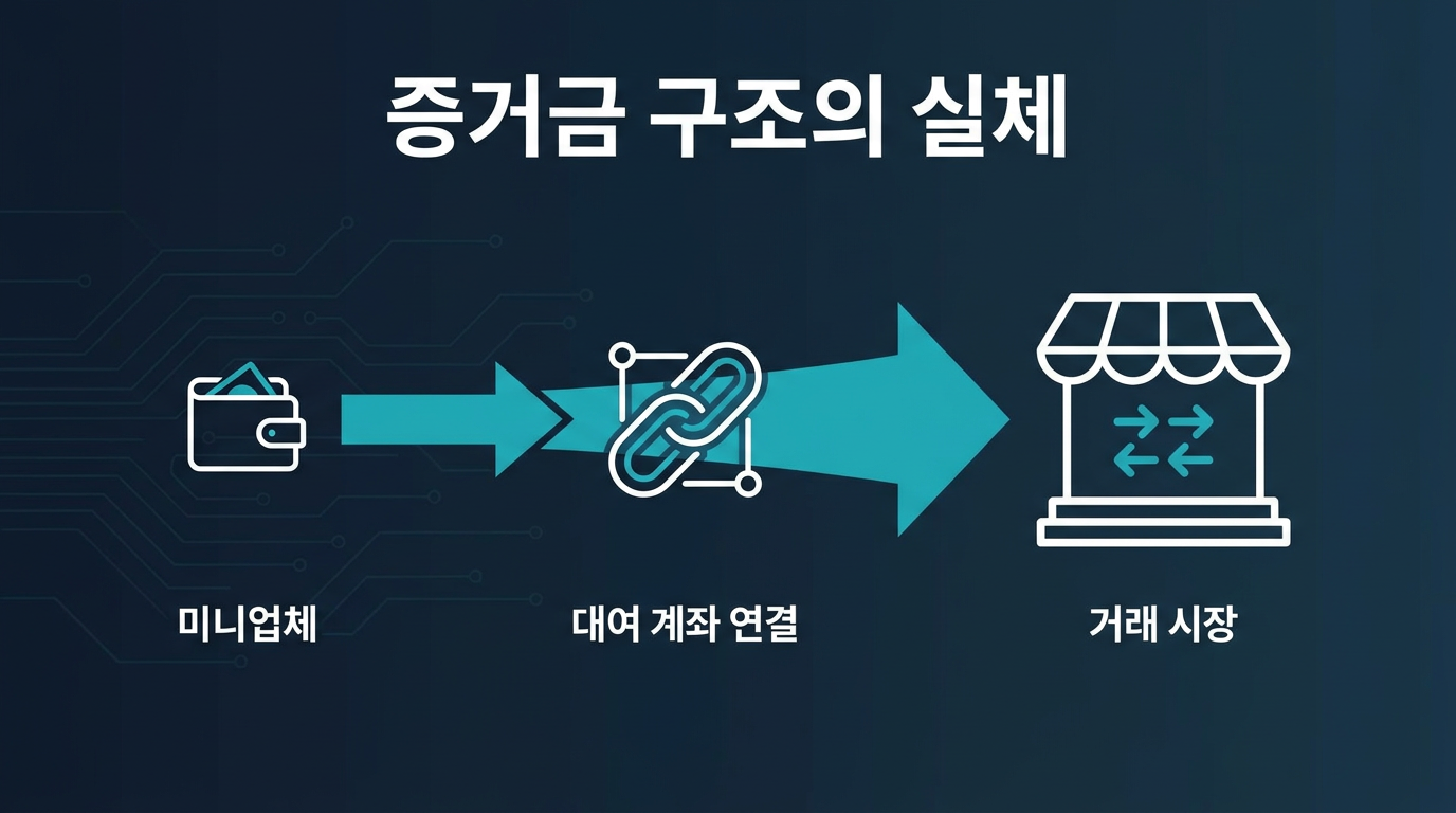 미니업체가 말하는 증거금 2만 5천원은 어떤 구조인가? 설명 이미지
