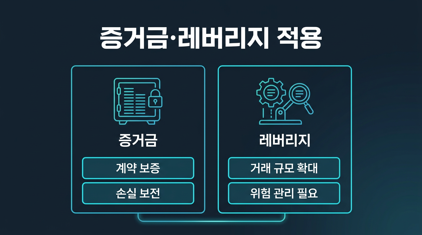 미니계좌의 증거금과 레버리지는 어떻게 적용되는가? 설명 이미지
