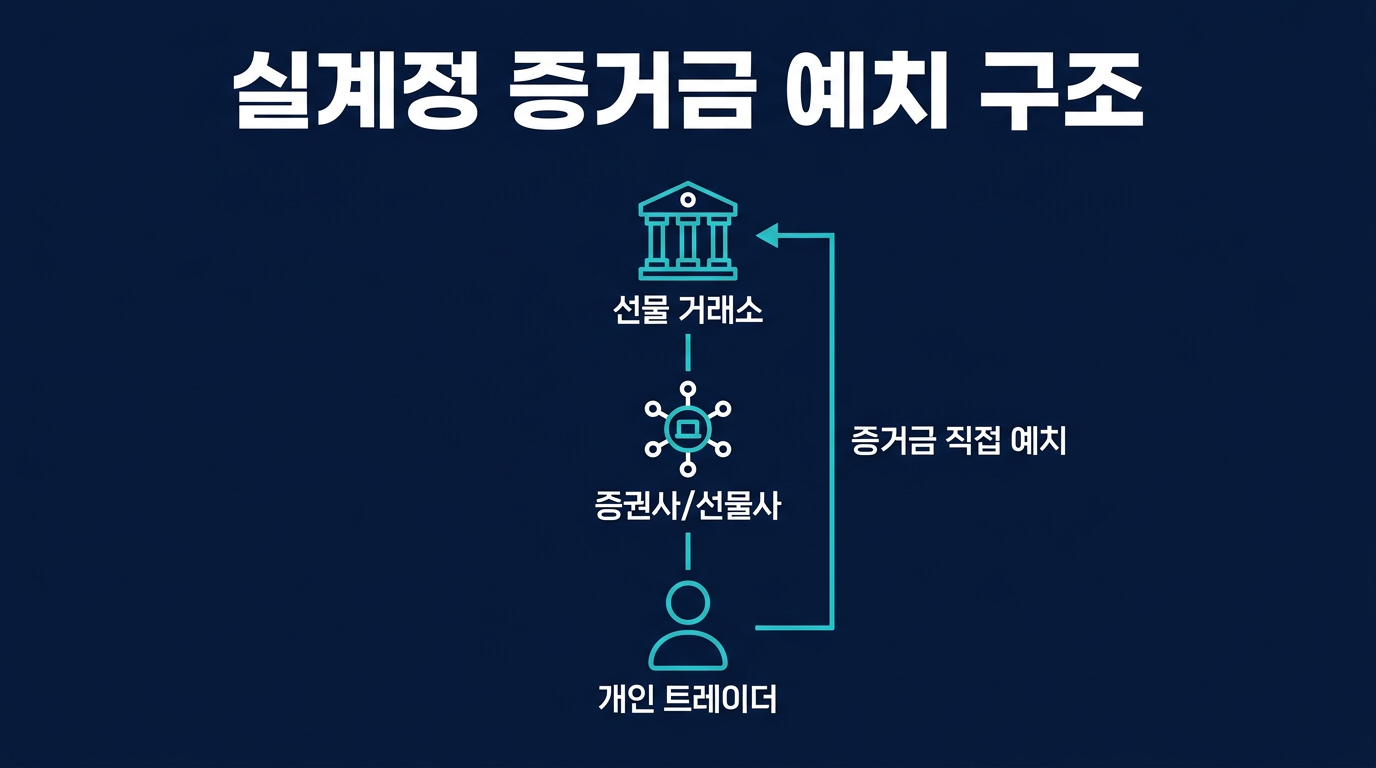 실계정 증거금 예치란 무엇인가? 설명 이미지