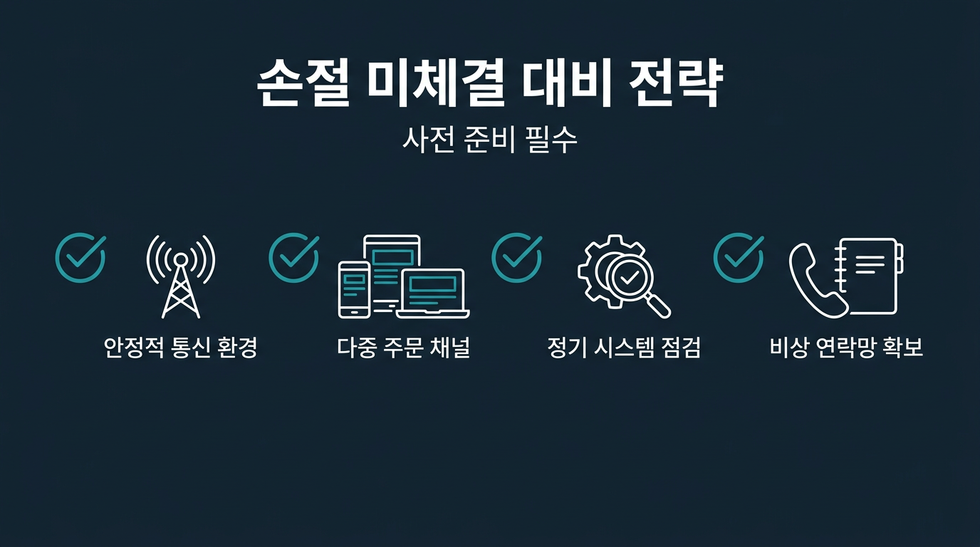 손절 미체결 위험을 줄이기 위해 어떤 준비가 필요한가? 설명 이미지