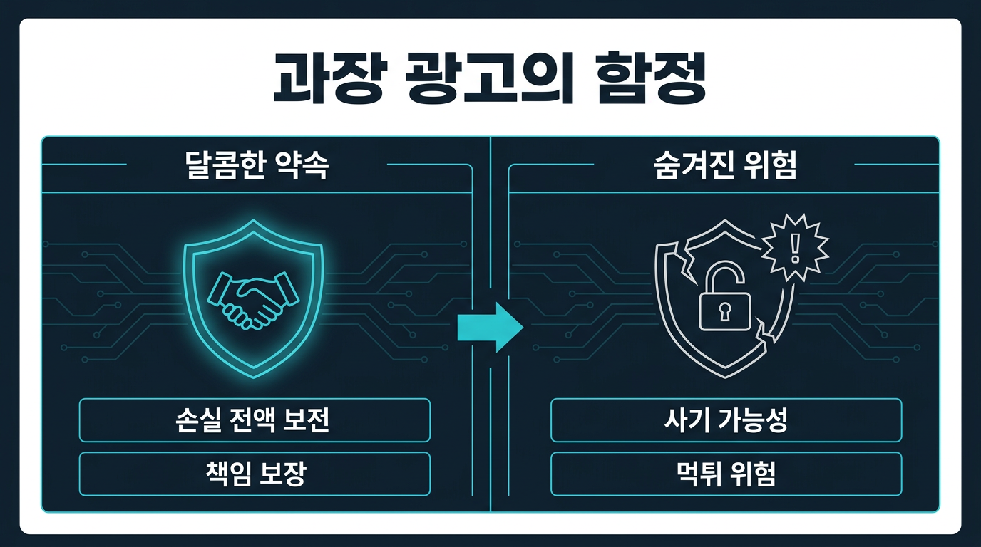 "손실 전액 보전" "책임지겠다" 식 표현은 왜 의심해야 하는가? 설명 이미지