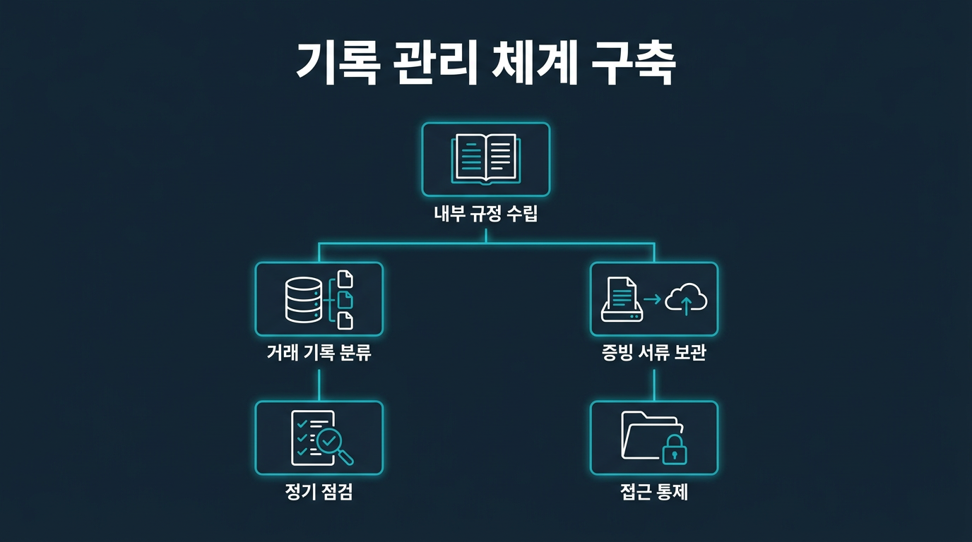 기록 관리 체계는 어떻게 구축해야 하나? 설명 이미지