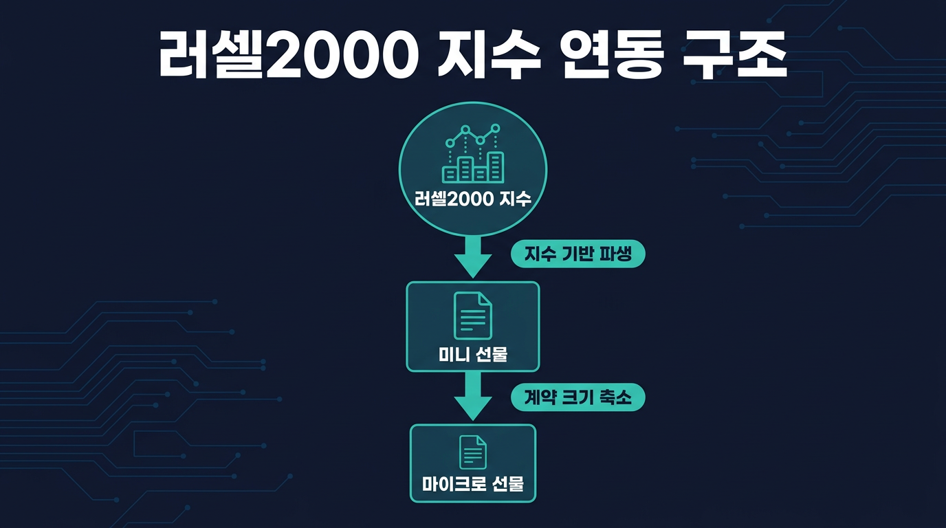 마이크로 러셀2000은 러셀2000 지수와 어떻게 연결되는가? 설명 이미지